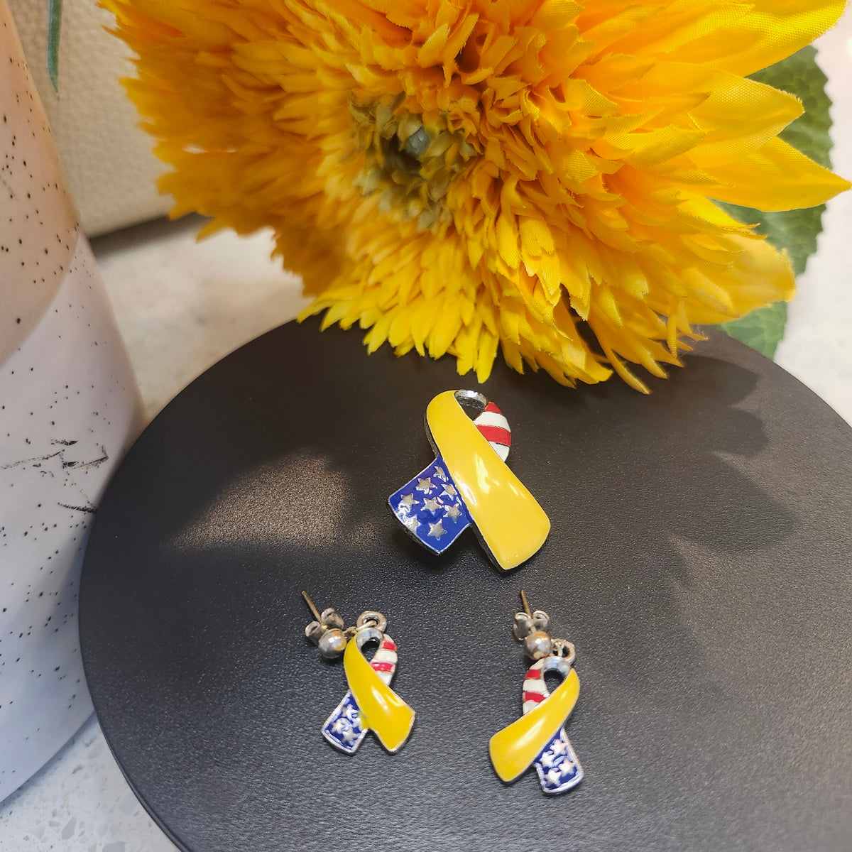 Earring and Pendant Set