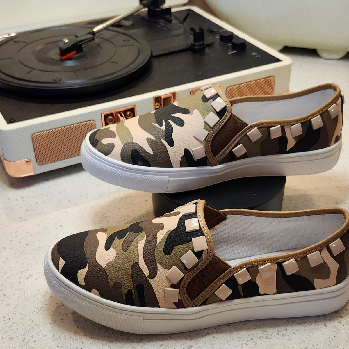 Camouflage Loafers