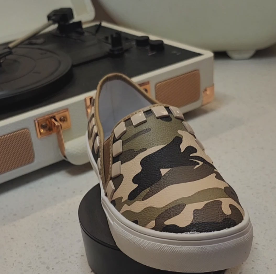 Camouflage Loafers