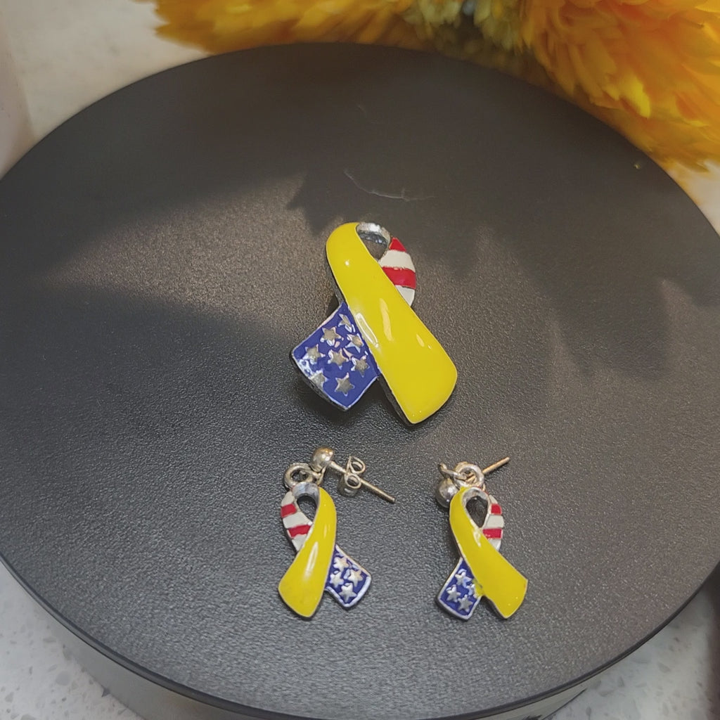 Earring and Pendant Set